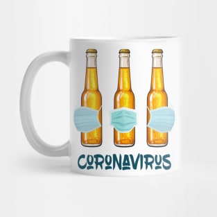 Coronavirus Funny Beer Drinking Mug